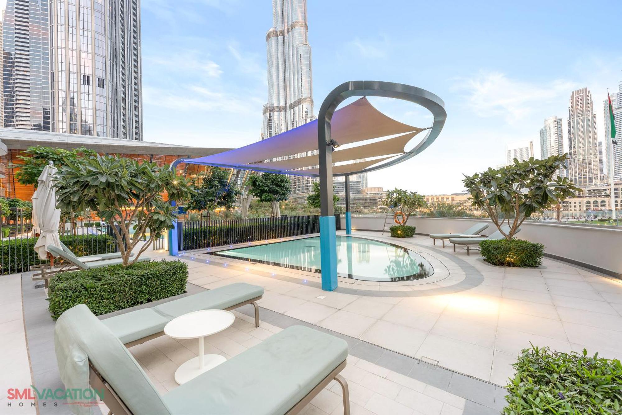 Sml Vacation Homes - Sky High Apartments With Burj Khalifa And Dubai Fountain Views At Grande Signature, Downtown Dubaï Extérieur photo