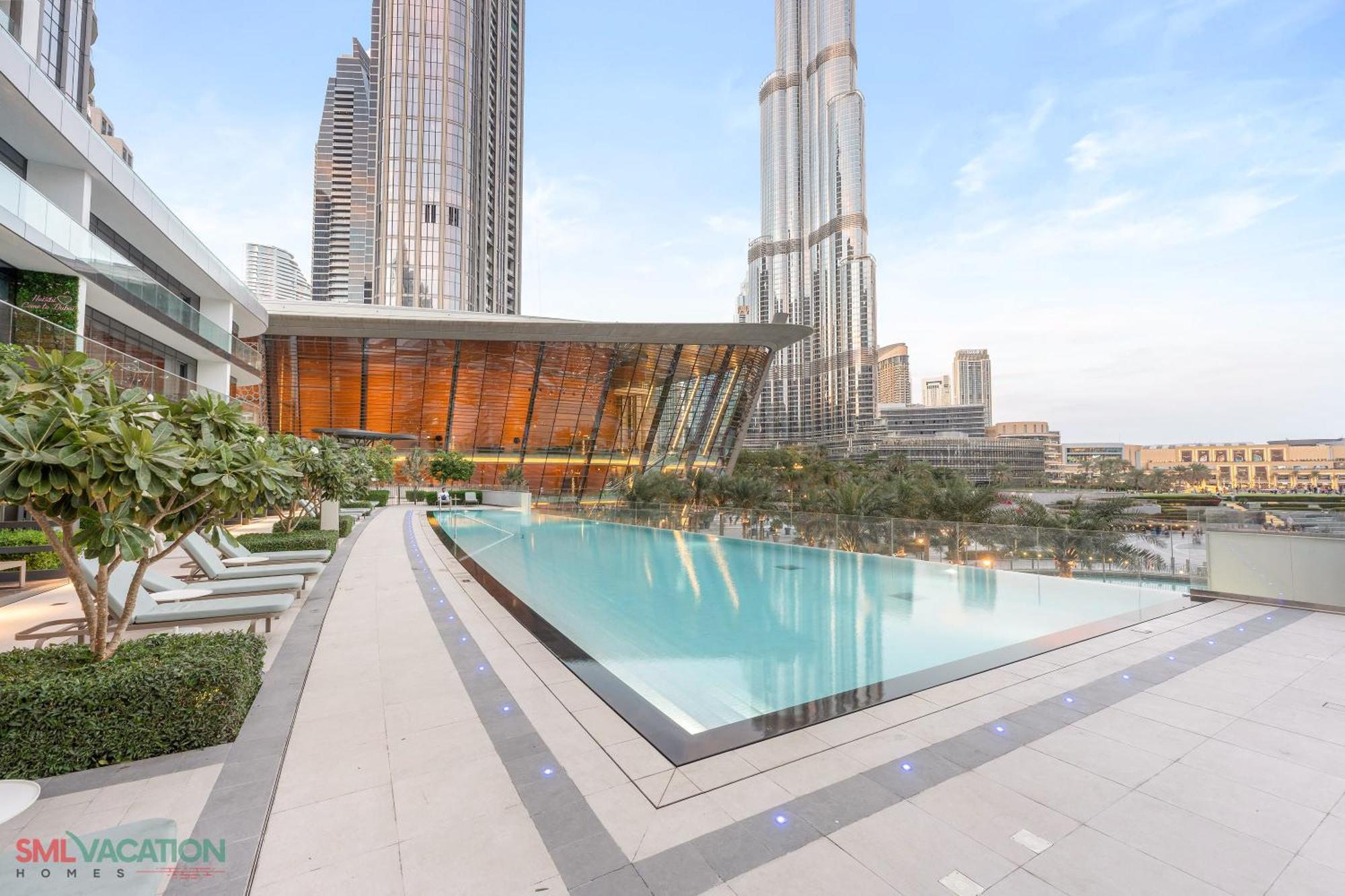 Sml Vacation Homes - Sky High Apartments With Burj Khalifa And Dubai Fountain Views At Grande Signature, Downtown Dubaï Extérieur photo