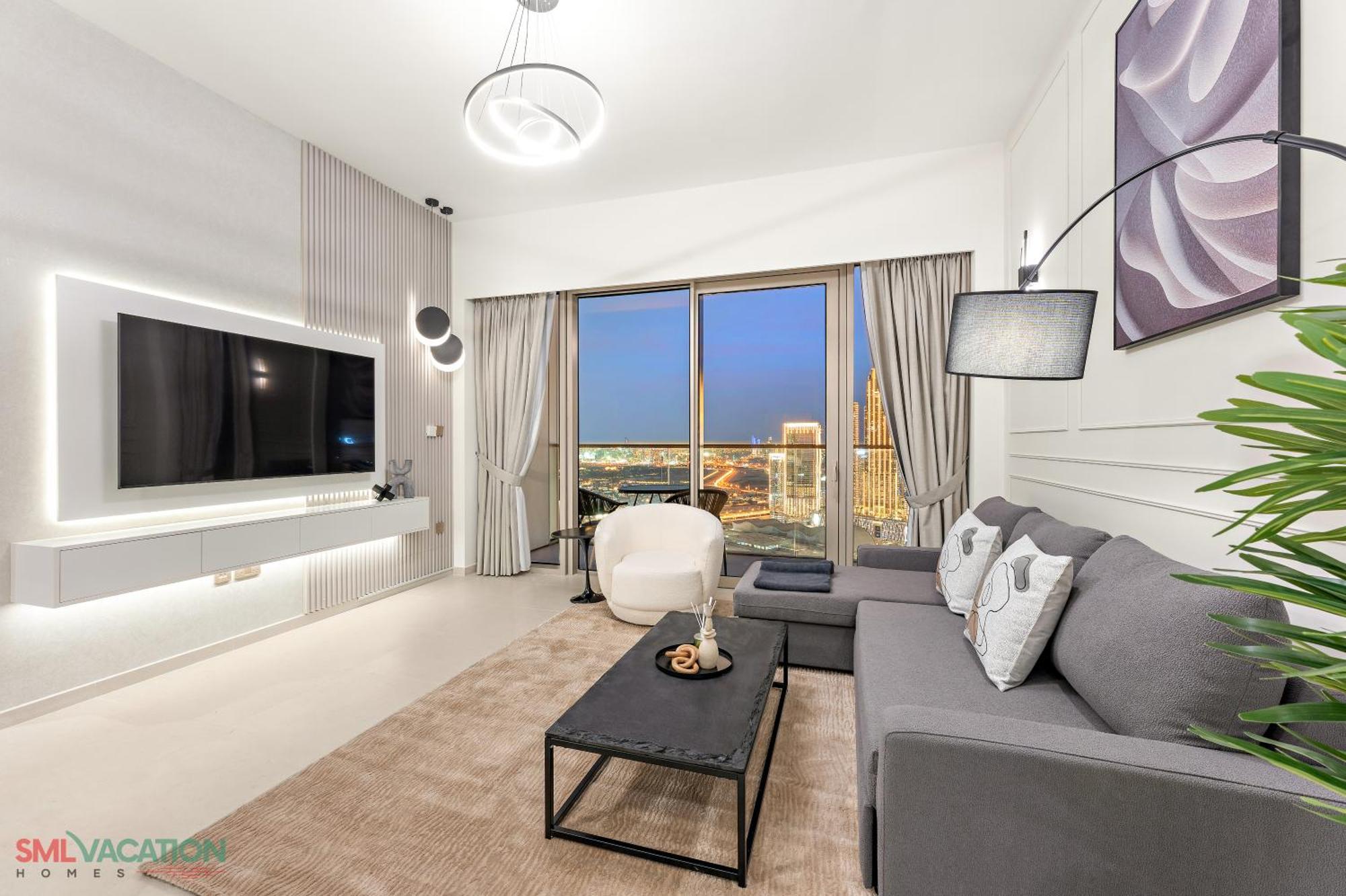 Sml Vacation Homes - Sky High Apartments With Burj Khalifa And Dubai Fountain Views At Grande Signature, Downtown Dubaï Extérieur photo
