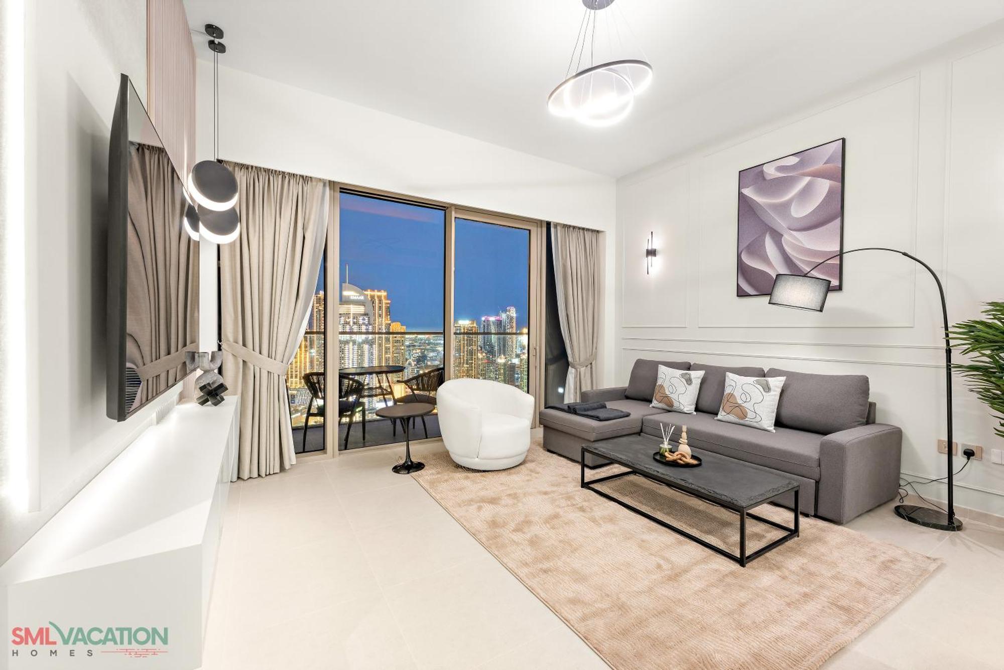 Sml Vacation Homes - Sky High Apartments With Burj Khalifa And Dubai Fountain Views At Grande Signature, Downtown Dubaï Extérieur photo
