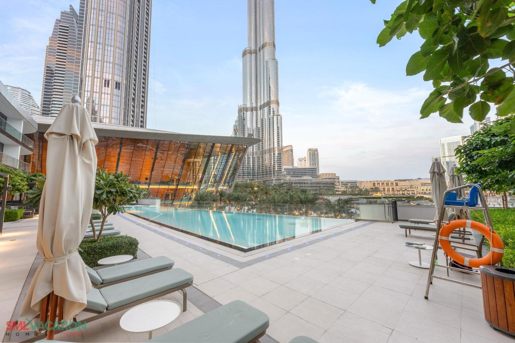 Sml Vacation Homes - Sky High Apartments With Burj Khalifa And Dubai Fountain Views At Grande Signature, Downtown Dubaï Extérieur photo