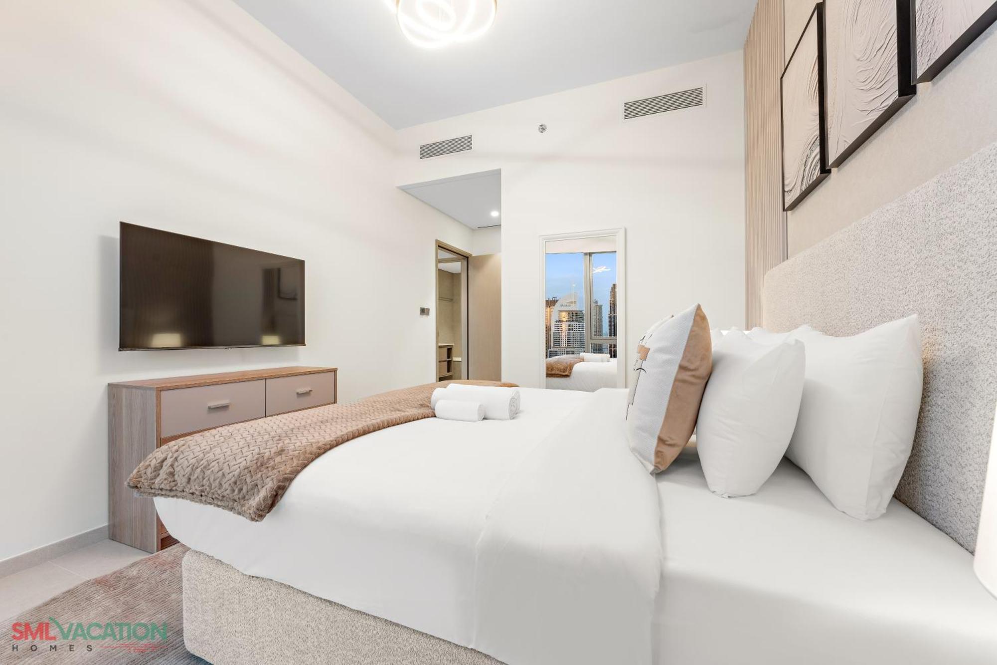 Sml Vacation Homes - Sky High Apartments With Burj Khalifa And Dubai Fountain Views At Grande Signature, Downtown Dubaï Extérieur photo