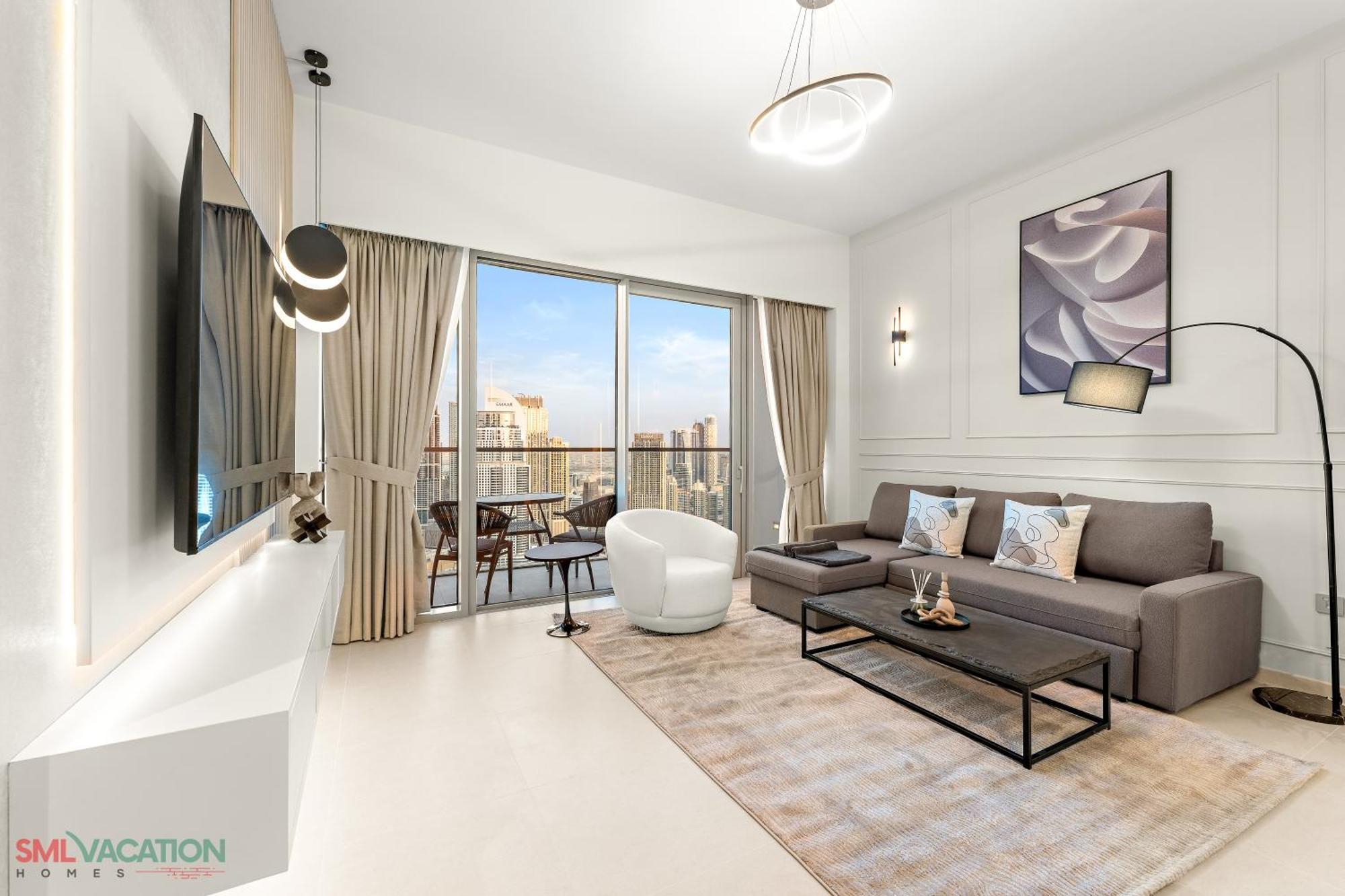 Sml Vacation Homes - Sky High Apartments With Burj Khalifa And Dubai Fountain Views At Grande Signature, Downtown Dubaï Extérieur photo