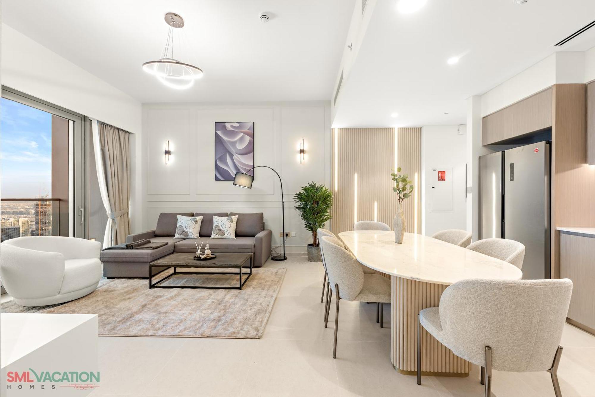 Sml Vacation Homes - Sky High Apartments With Burj Khalifa And Dubai Fountain Views At Grande Signature, Downtown Dubaï Extérieur photo