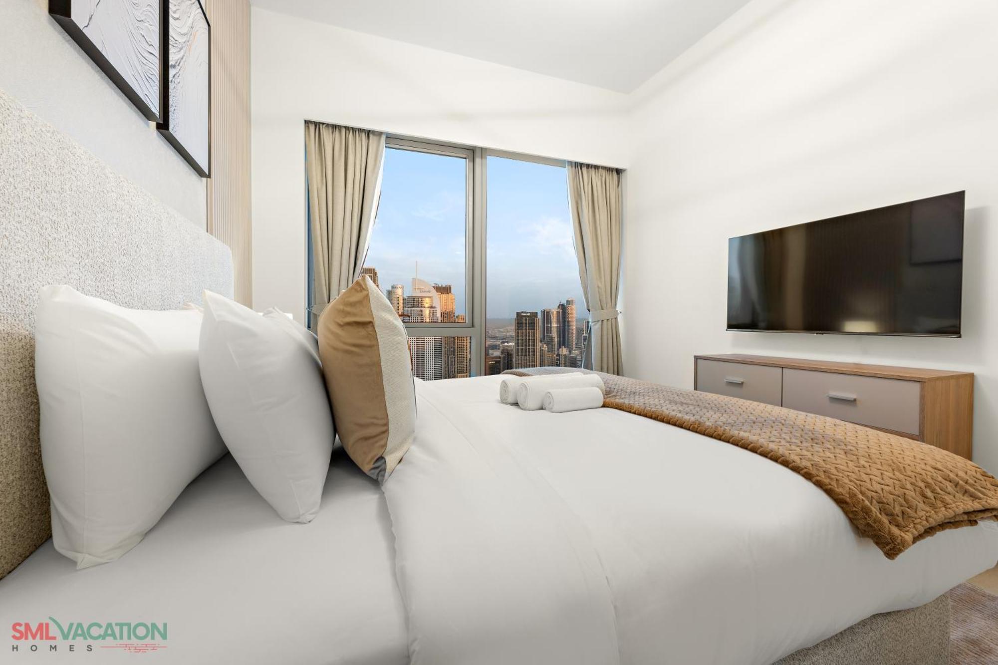 Sml Vacation Homes - Sky High Apartments With Burj Khalifa And Dubai Fountain Views At Grande Signature, Downtown Dubaï Extérieur photo