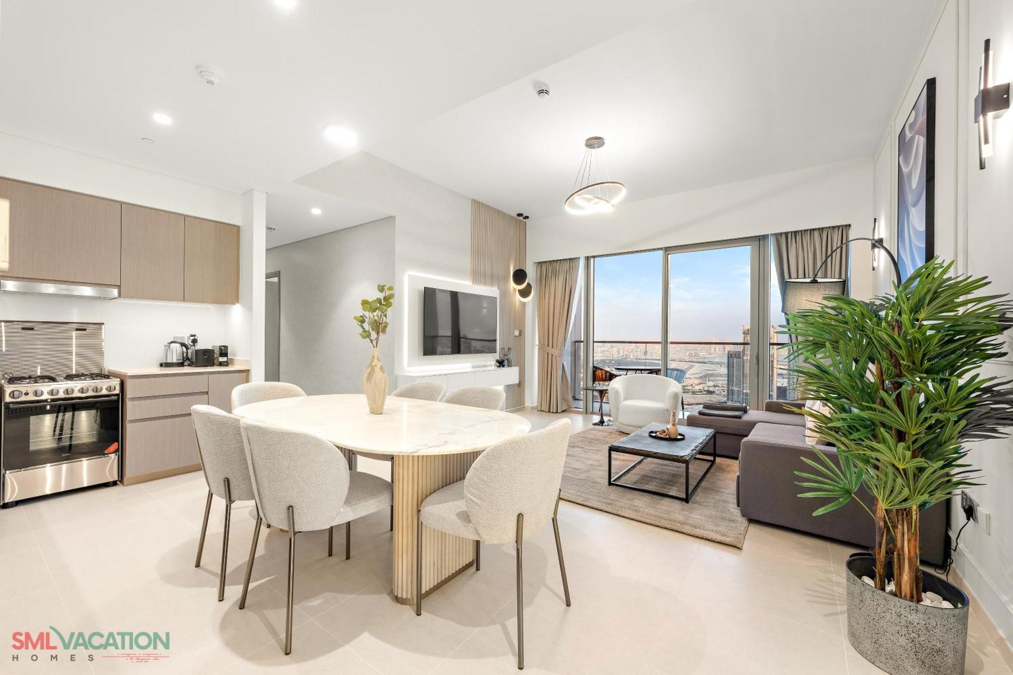 Sml Vacation Homes - Sky High Apartments With Burj Khalifa And Dubai Fountain Views At Grande Signature, Downtown Dubaï Extérieur photo