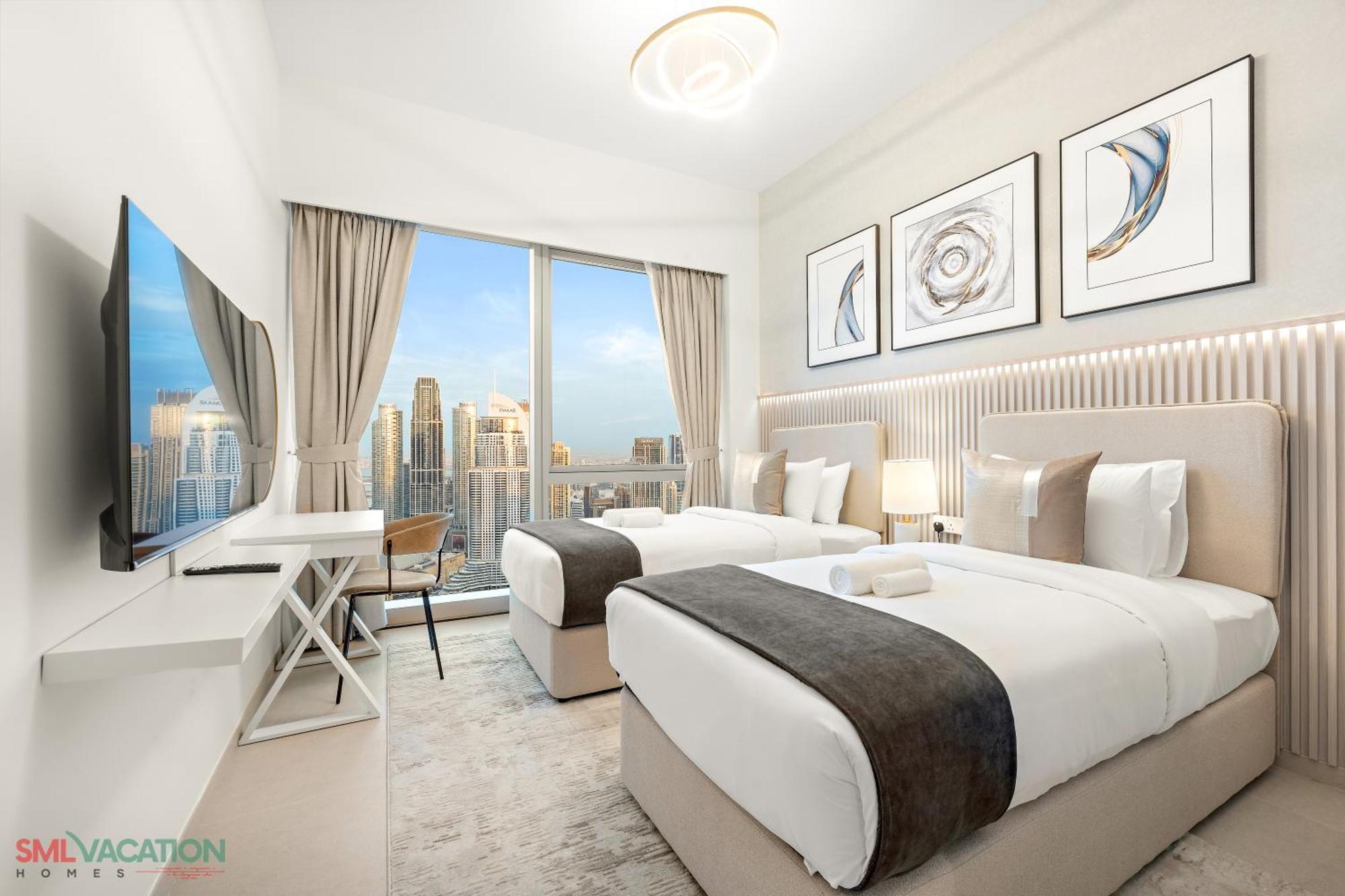 Sml Vacation Homes - Sky High Apartments With Burj Khalifa And Dubai Fountain Views At Grande Signature, Downtown Dubaï Extérieur photo