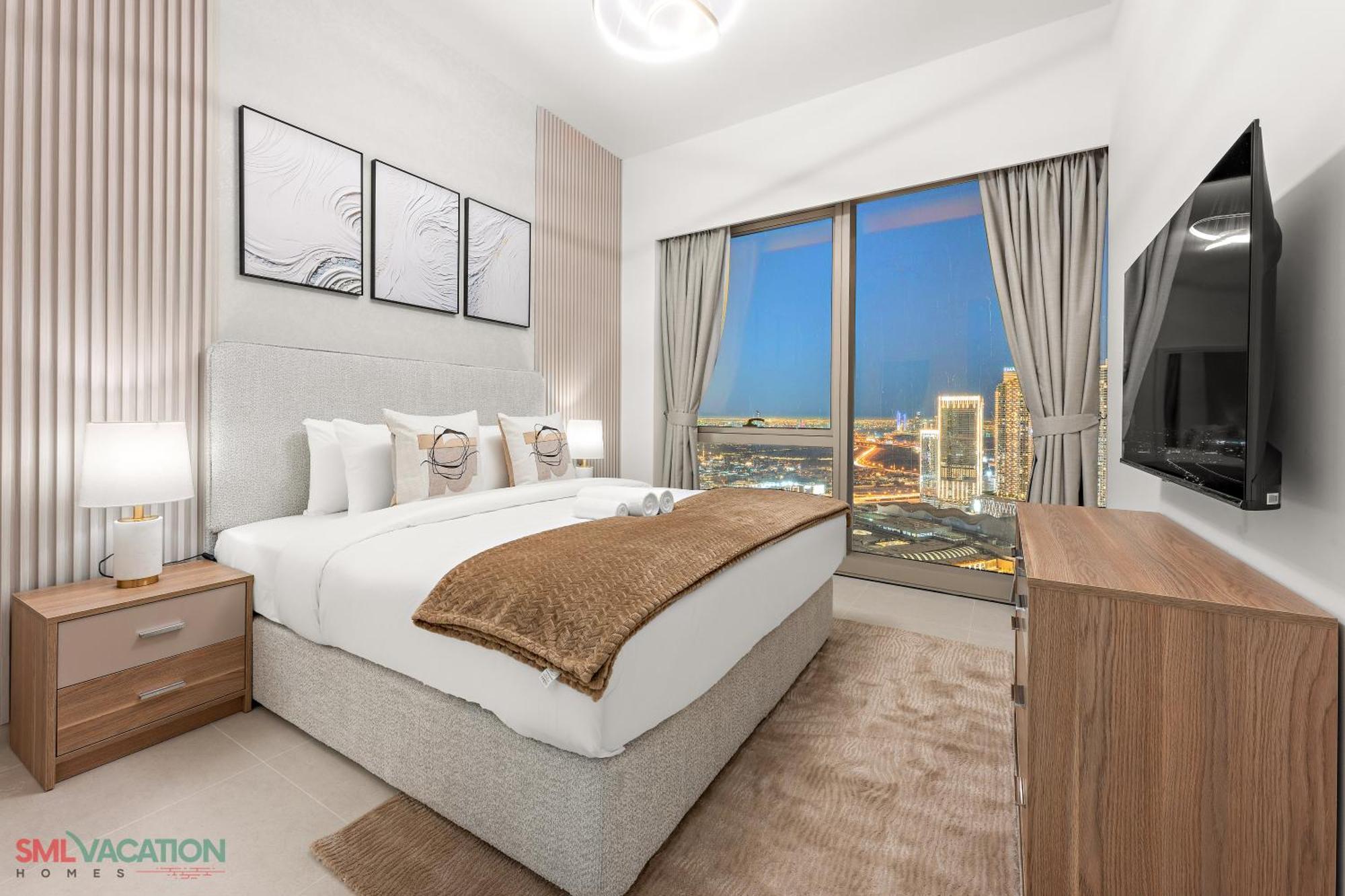Sml Vacation Homes - Sky High Apartments With Burj Khalifa And Dubai Fountain Views At Grande Signature, Downtown Dubaï Extérieur photo
