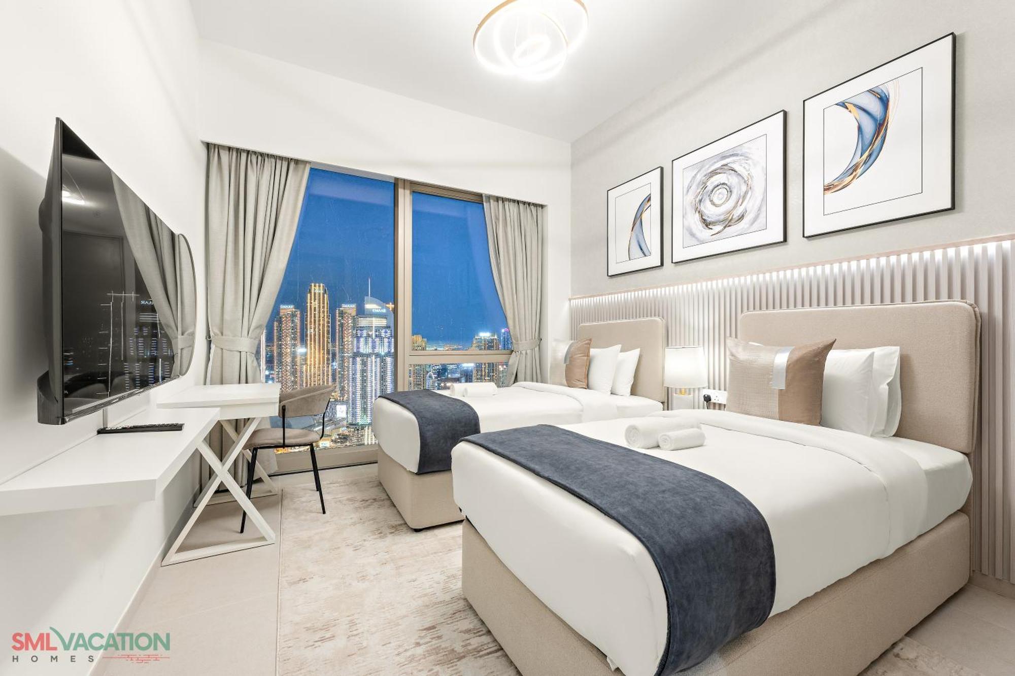 Sml Vacation Homes - Sky High Apartments With Burj Khalifa And Dubai Fountain Views At Grande Signature, Downtown Dubaï Extérieur photo