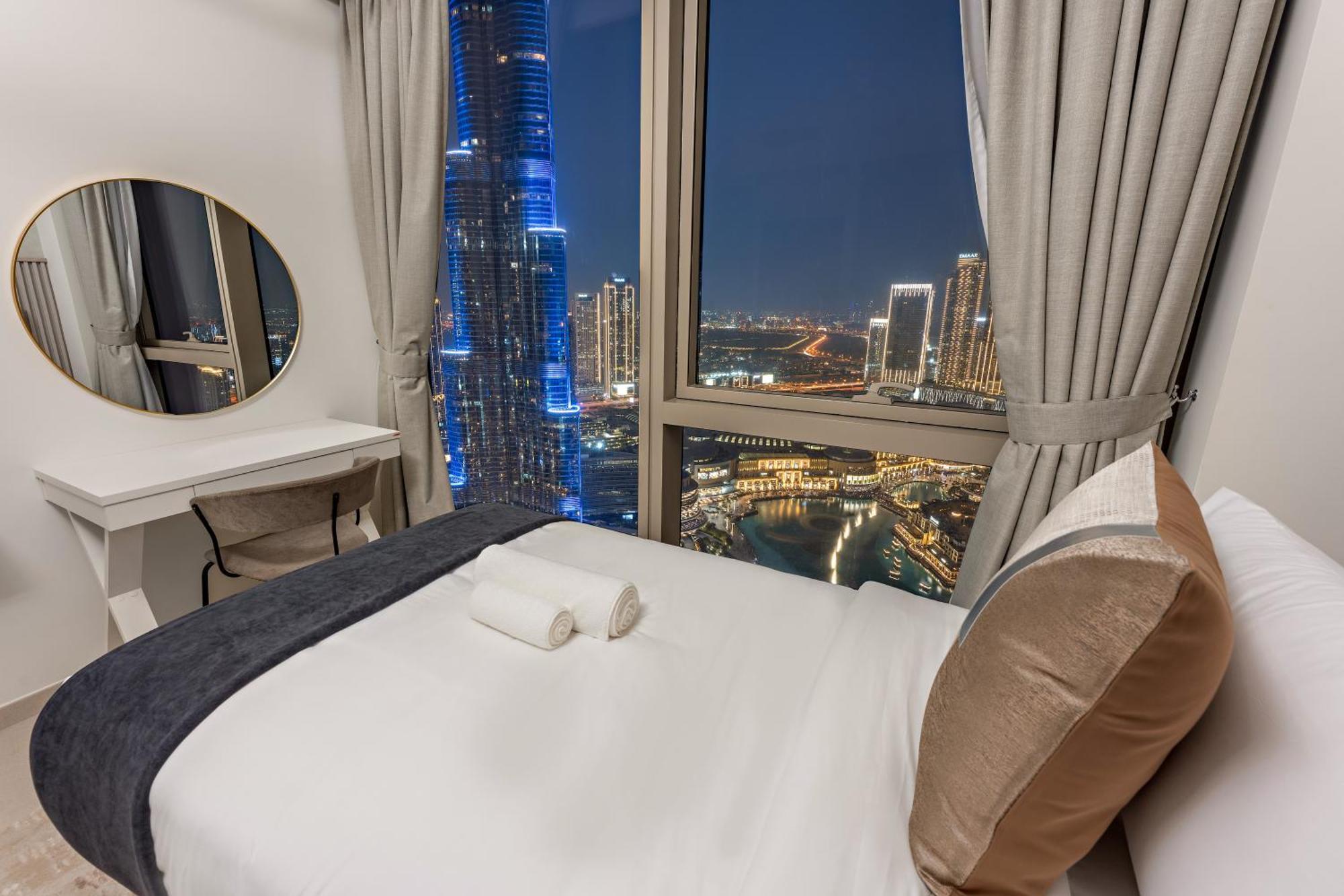 Sml Vacation Homes - Sky High Apartments With Burj Khalifa And Dubai Fountain Views At Grande Signature, Downtown Dubaï Extérieur photo